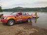 Bombeiros iniciam terceiro dia de buscas por homem desaparecido no Rio Uruguai