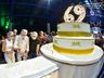 São Miguel do Oeste comemora 69 anos com bolo de 600 quilos; fotos