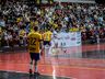 Falcão se apresenta em jogo festivo no ginásio do Guarani