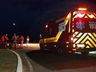 Motociclista fica ferido em acidente na BR-163