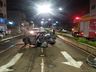 Em fuga no centro da cidade, homem sofre graves ferimentos 