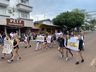 Linha do tempo sobre agricultura e indústria foi trabalhado no desfile cívico