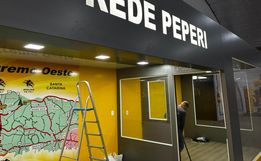 Estande da Rede Peperi entra na reta final de montagem para a Faismo  