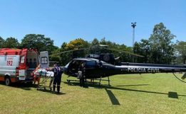 SARA/SAER FRON realiza transporte de paciente de Itapiranga para Hospital de Xanxerê 