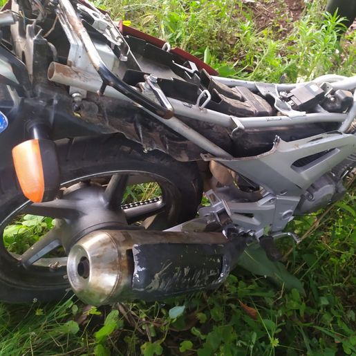 Motociclista fica gravemente ferido em acidente na SC 386