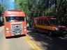 Colisão em árvore deixa feridos na SC-163 em Itapiranga 