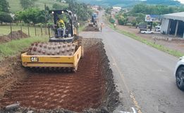 Recuperação da SC-283 entre Mondaí e Caibi está 80% concluída