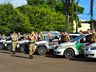 Militares do 11ºBPM/Fron prestam homenagem à PM morto após acidente em SC