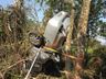 Homem morre após carro ficar pendurado em árvore em Santa Catarina