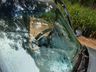 Colisão entre carro e moto deixa mulher ferida em Palma Sola