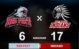 São Miguel Indians vence Red Feet e garente vaga na final da Copa Paraná
