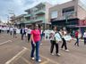 Linha do tempo sobre agricultura e indústria foi trabalhado no desfile cívico
