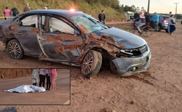 Jovem morre em grave acidente na BR-163