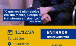 Palestra sobre Saúde Mental e Relações Familiares acontece nesta quarta em Iporã do Oeste