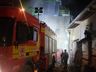 Incêndio em armazém destrói pó de madeira em São José do Cedro