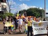 Caminhada alusiva ao Maio Laranja é realizado pelo Setor Social em Cedro