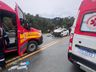 Colisão frontal envolvendo carro de SMO resulta em três mortos na BR 282 