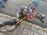 Colisão entre motos em SMO deixa três jovens feridos