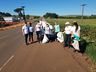 Lions Clube e ONG Asanio de Iporã do Oeste realizam recolha de lixo ás margens das rodovias