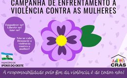 CRAS de Iporã do Oeste realiza atividades alusivas ao Agosto Lilás