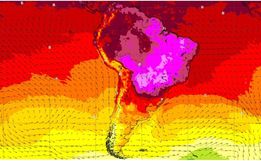 Brasil terá onda de calor excepcional com 40ºC a 45ºC e risco à vida