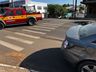 Motociclista fica ferida em acidente no Bairro São Jorge, em SMOeste