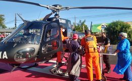 Com diversos ferimentos de arma branca, homem é transferido para Chapecó pelo Sara-Saerfron