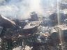 Casa é completamente destruída em incêndio no interior de São José do Cedro