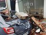 Vídeo: Temporal causa vários estragos em empresas e residências de Mondaí