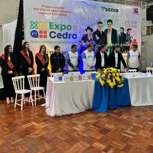 ExpoCedro 2025 é lançada com atrações imperdíveis 