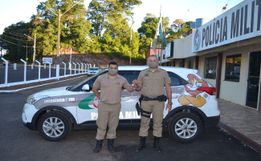 Polícia Militar recebe viatura para Proerd