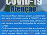 Município vacina público de 22 e 23 anos contra Covid-19 nesta terça-feira