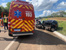 Colisão frontal causa morte na BR-282 entre SMO e Paraíso 