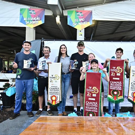 Mercoleite divulga vencedores do Concurso leiteiro da Faismo 2024
