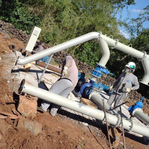 Obra da Casan vai diminuir em 90% a falta de água em SMOeste