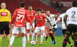 Inter larga na frente, mas cede empate para o Sport na estreia no Brasileirão
