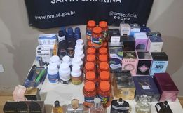 PM de maravilha recupera produtos furtados horas após o cometimento dos crimes 