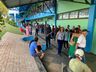 Campus da Unoesc registra filas para votação neste domingo