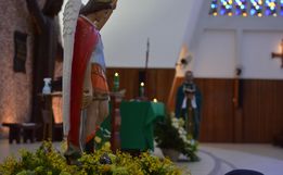 Missa em honra ao Padroeiro São Miguel Arcanjo é realizada na Igreja Matriz