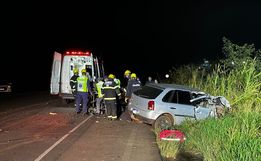 VÍDEO: Grave acidente deixa dois feridos na BR 282, em São Miguel do Oeste 