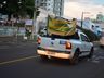 Mais de 100 veículos participam de carreata “Verde e Amarela” em SMOeste diz coordenação 