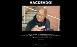 Hackers invadem site oficial do PT e colocam foto do Kid Bengala