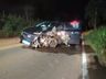 Barro na pista faz condutor perder o controle e colidir em caminhão na SC-305