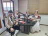 Soberanas de São João do Oeste visitam a Rádio Itapiranga