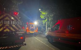 VÍDEO: Princípio de incêndio danifica residência em São Miguel do Oeste