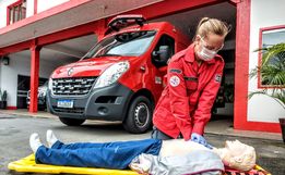 Corpo de Bombeiros oferece curso de primeiros socorros para profissionais da educação