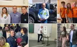 Candidatos ao governo de Santa Catarina votam nas Eleições 2022