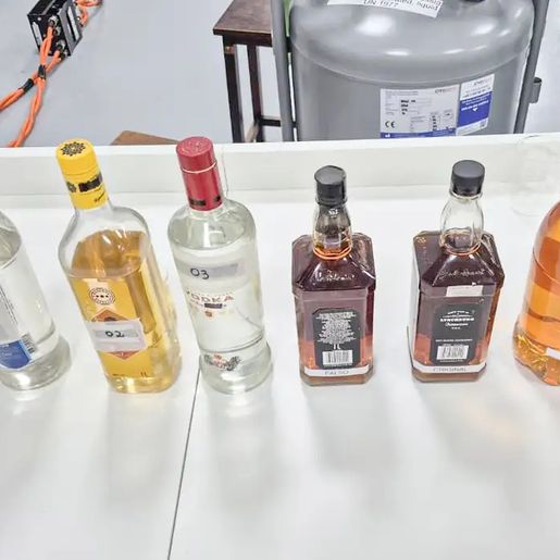 Casos confirmados de intoxicação por metanol chegam a 59 no país