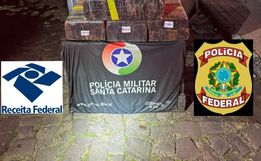 Operação policial apreende 322 quilos de maconha na SC 161