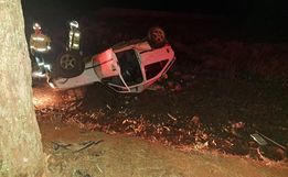 Segunda vítima do acidente na SC-496 morre no hospital